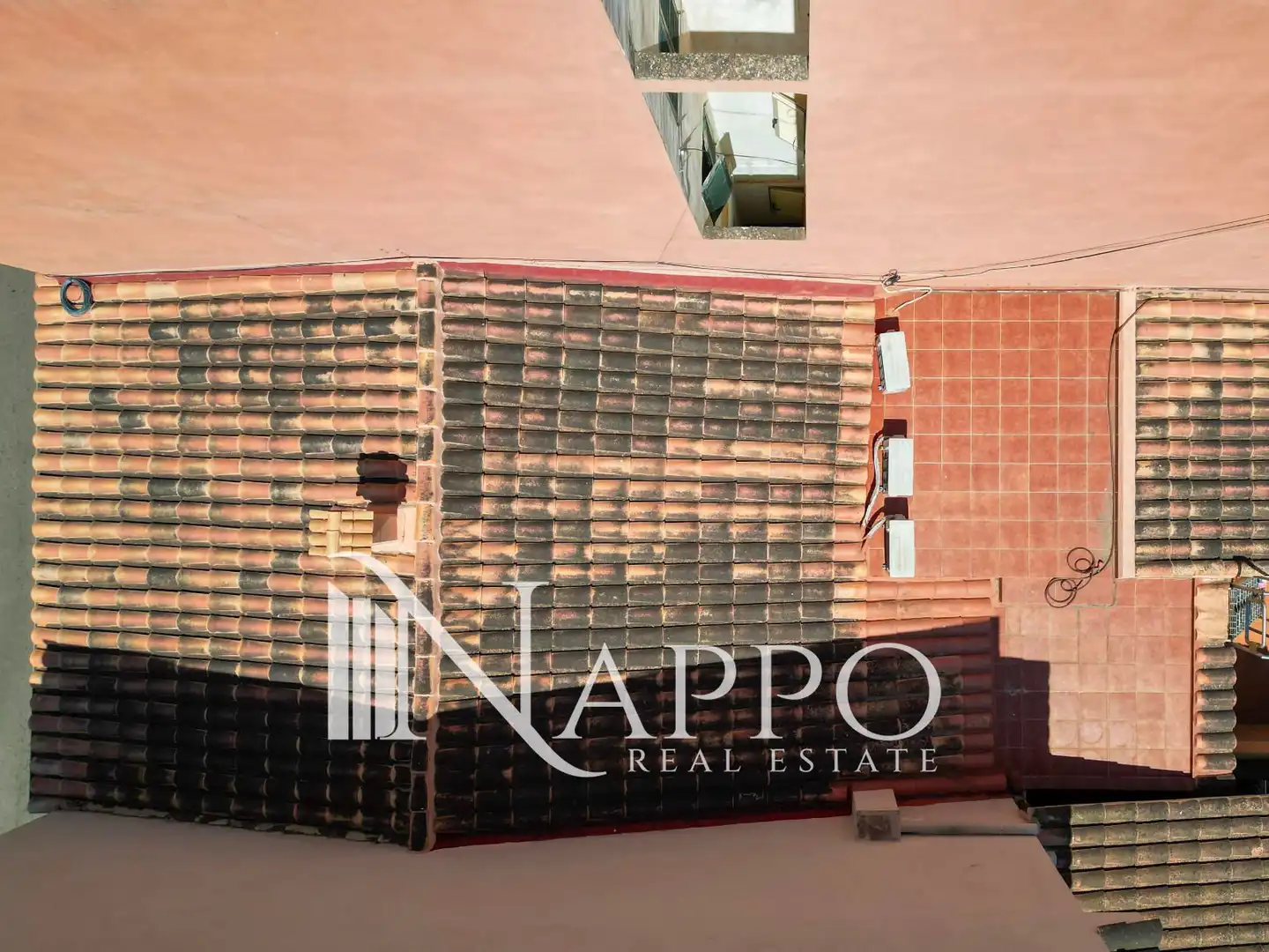 Vista exterior de Casa adosada en venta en  Palma de Mallorca con Aire acondicionado, Calefacción y Terraza