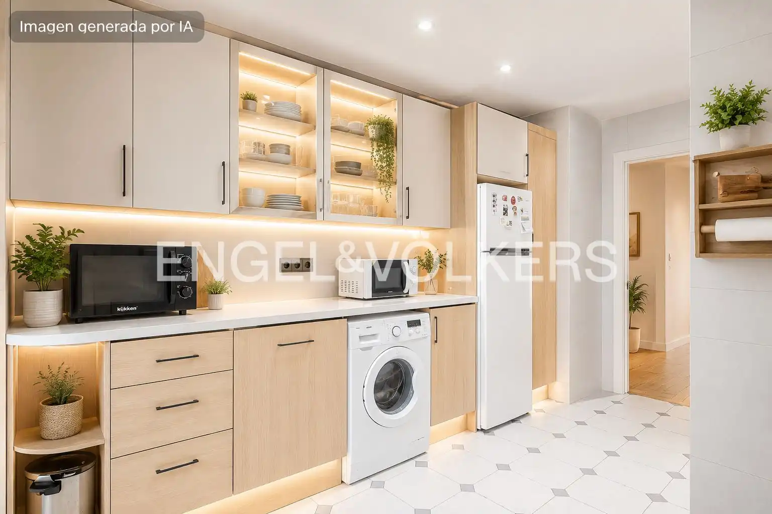 Cocina de Piso en venta en Madrid con Aire acondicionado, Calefacción y Parquet