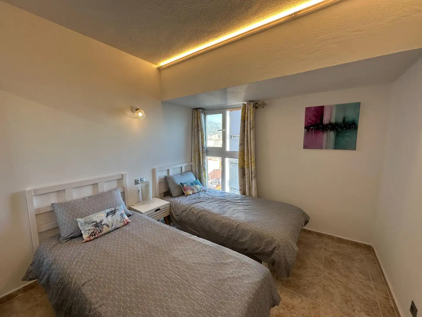 Bedroom of Apartments for rent in Fuengirola  with Air Conditioner, Terrace and Furnished