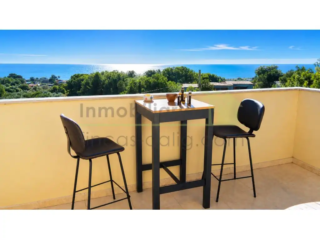 Terraza de Ático en venta en Peñíscola / Peníscola con Aire acondicionado y Terraza