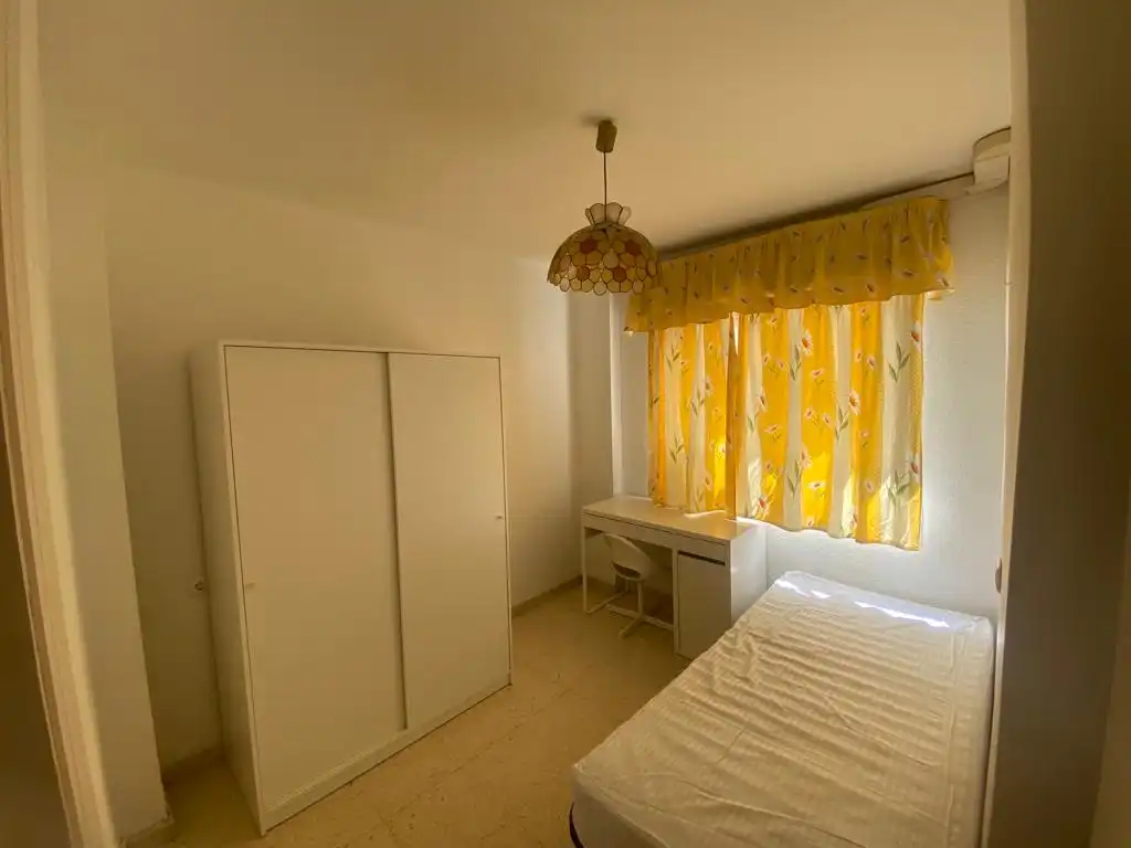 Schlafzimmer von Wohnung zur untervermieten in Málaga mit Terrasse, Möbliert und Alarm