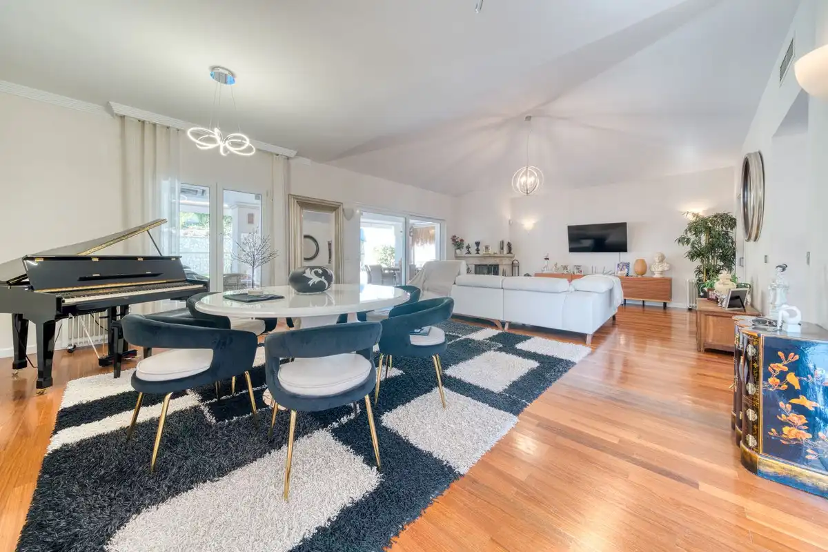 Comedor de Casa o chalet en venta en Mijas con Aire acondicionado, Jardín privado y Terraza