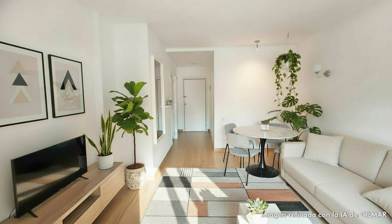 Sala d'estar de Apartament en venda en Arona amb Moblat, Balcó i Piscina comunitària