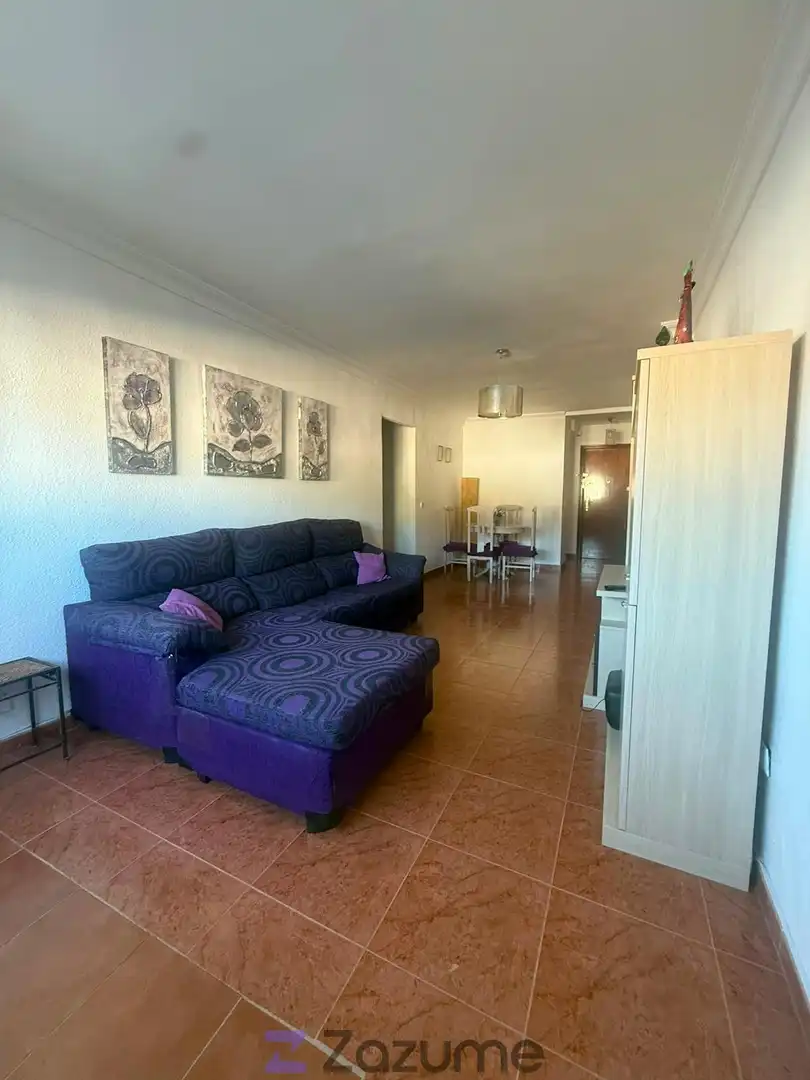 Wohnzimmer von Wohnung zur Miete in Huelva mit Klimaanlage, Möbliert und Ofen