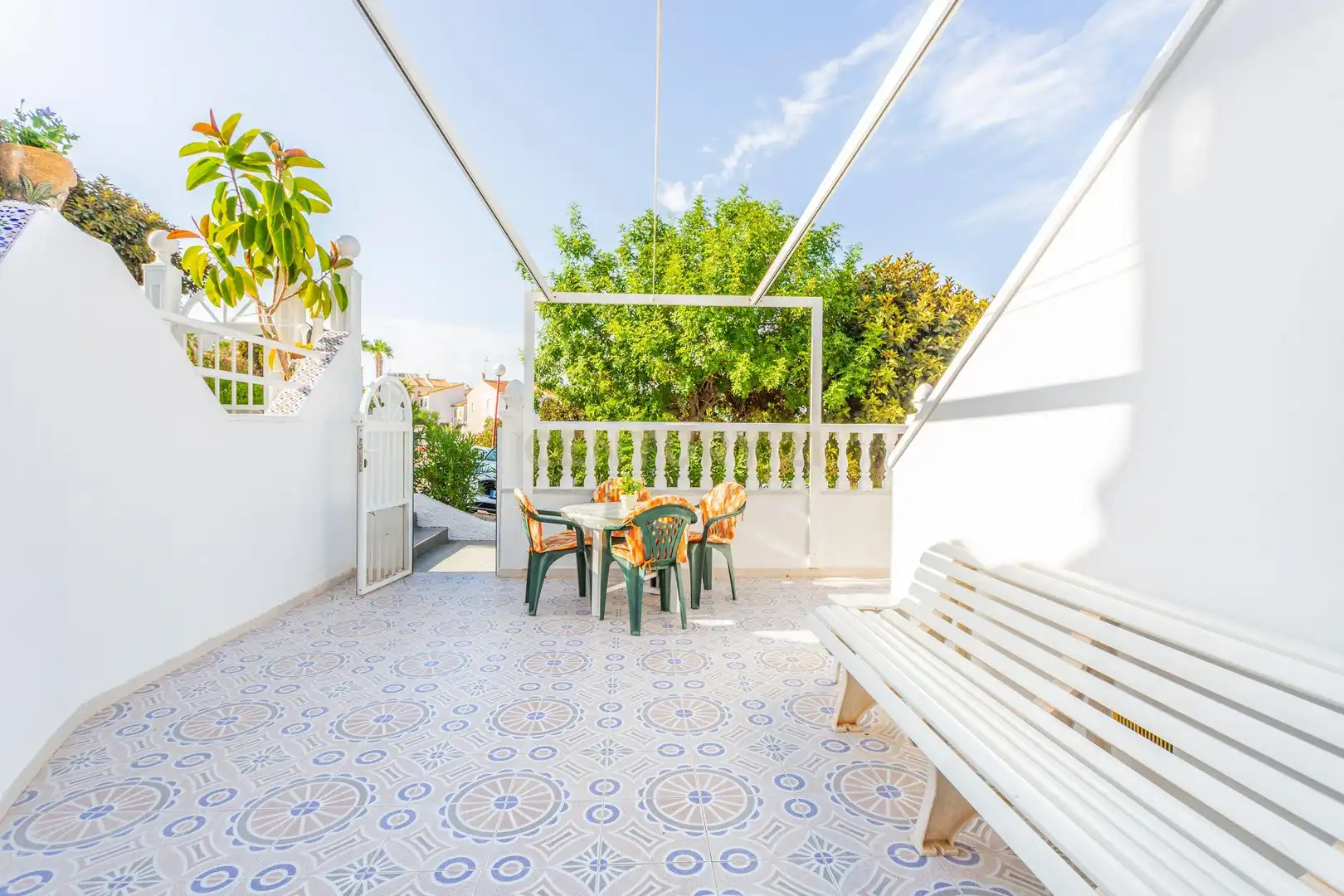 Terraza de Casa adosada en venta en Torrevieja con Aire acondicionado y Trastero