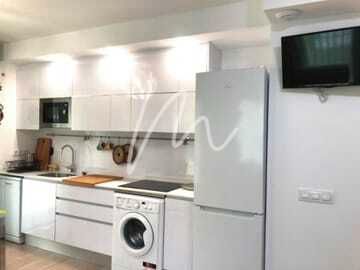 Kitchen of Loft for sale in  Valencia Capital  with Air Conditioner, Parquet flooring and Terrace