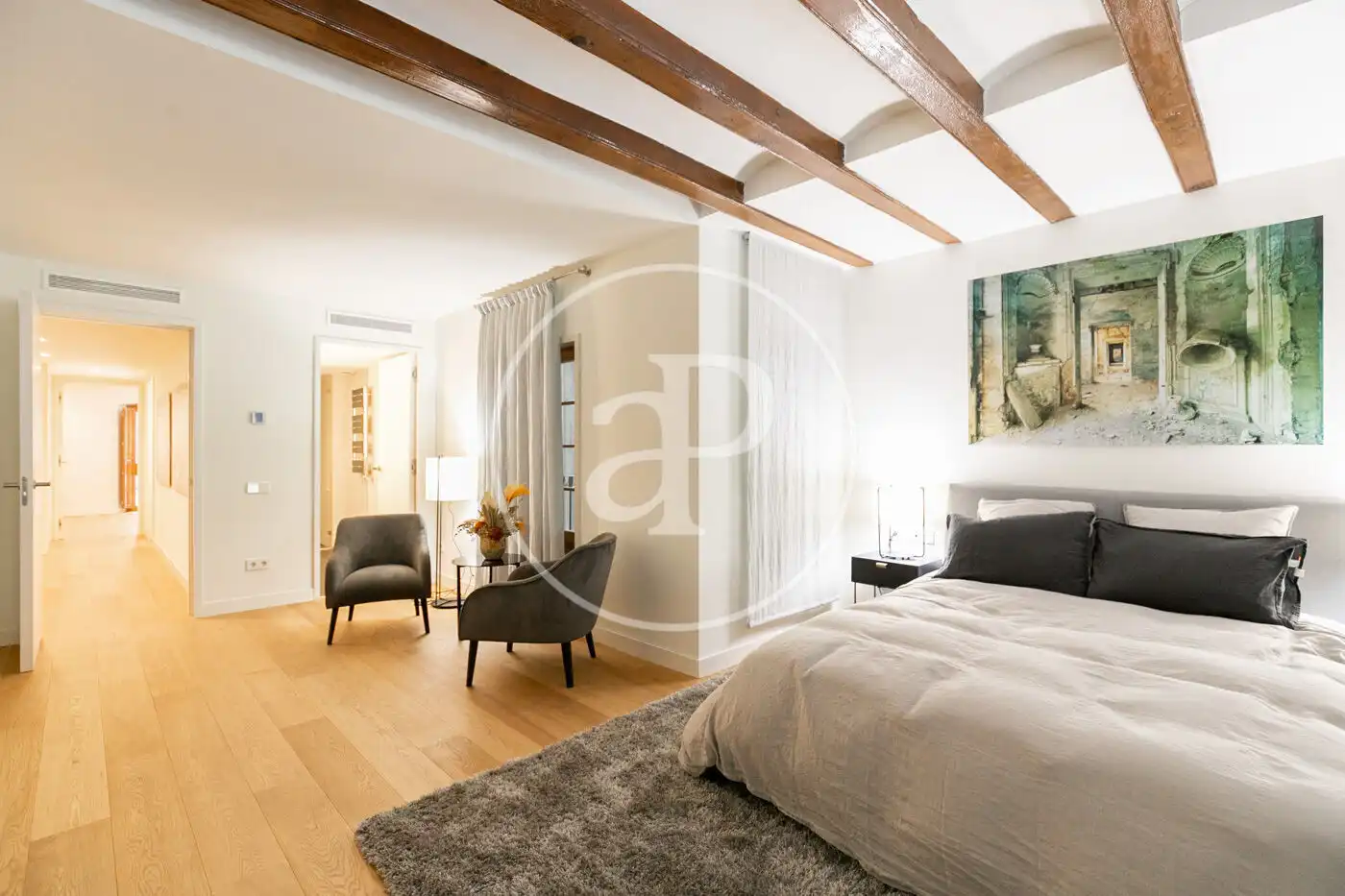 Dormitori de Dúplex en venda en Barcelona amb Aire condicionat, Calefacció i Jardí privat