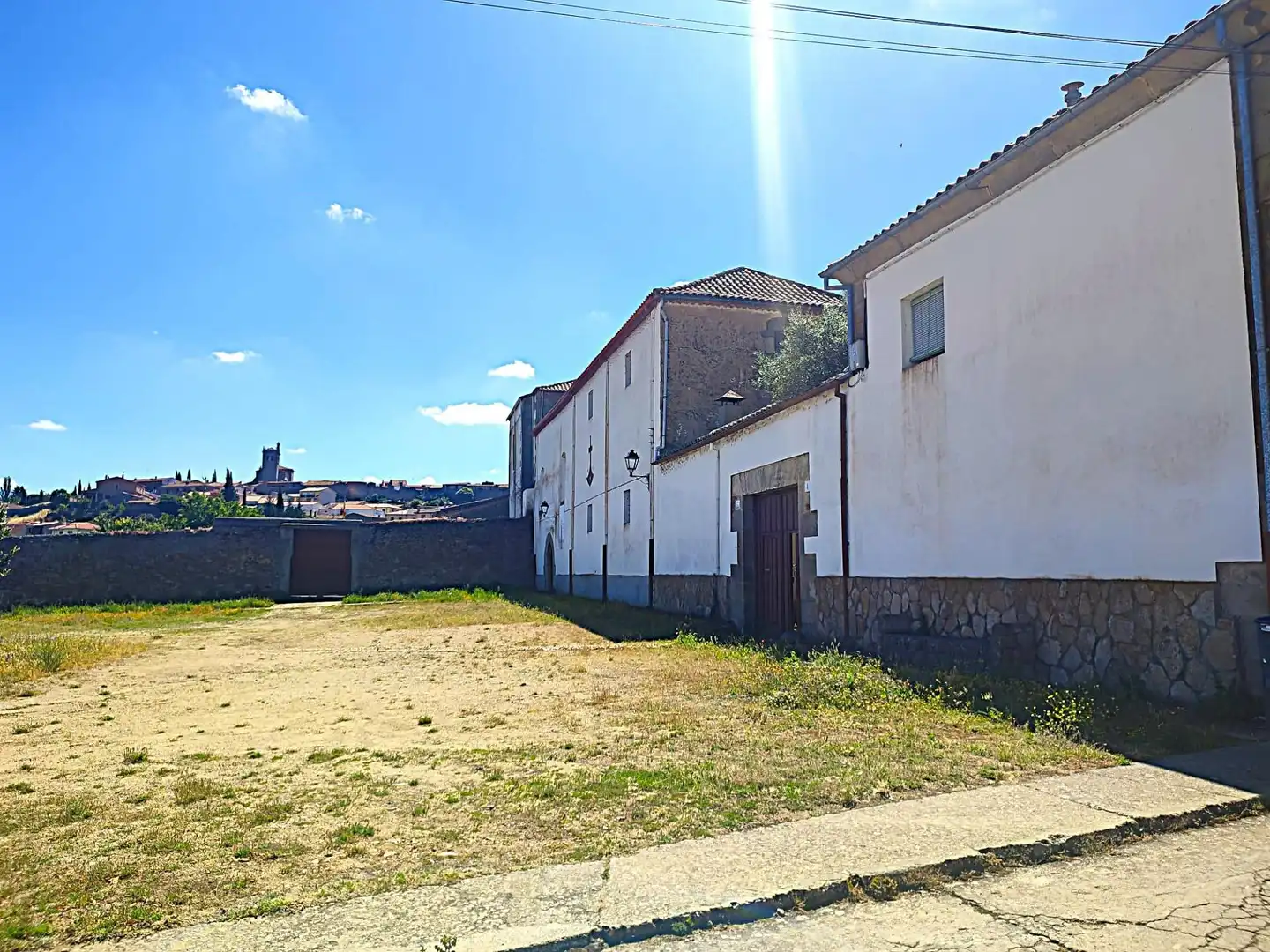 Vista exterior de Casa o xalet en venda en Ledesma amb Calefacció, Jardí privat i Traster