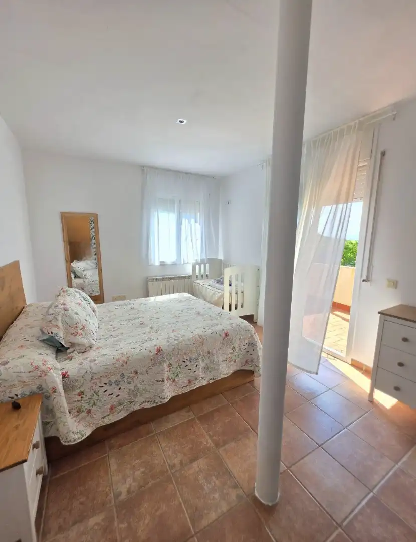 Schlafzimmer von Haus oder Chalet zum Verkauf in Sant Fost de Campsentelles mit Heizung, Privatgarten und Abstellraum