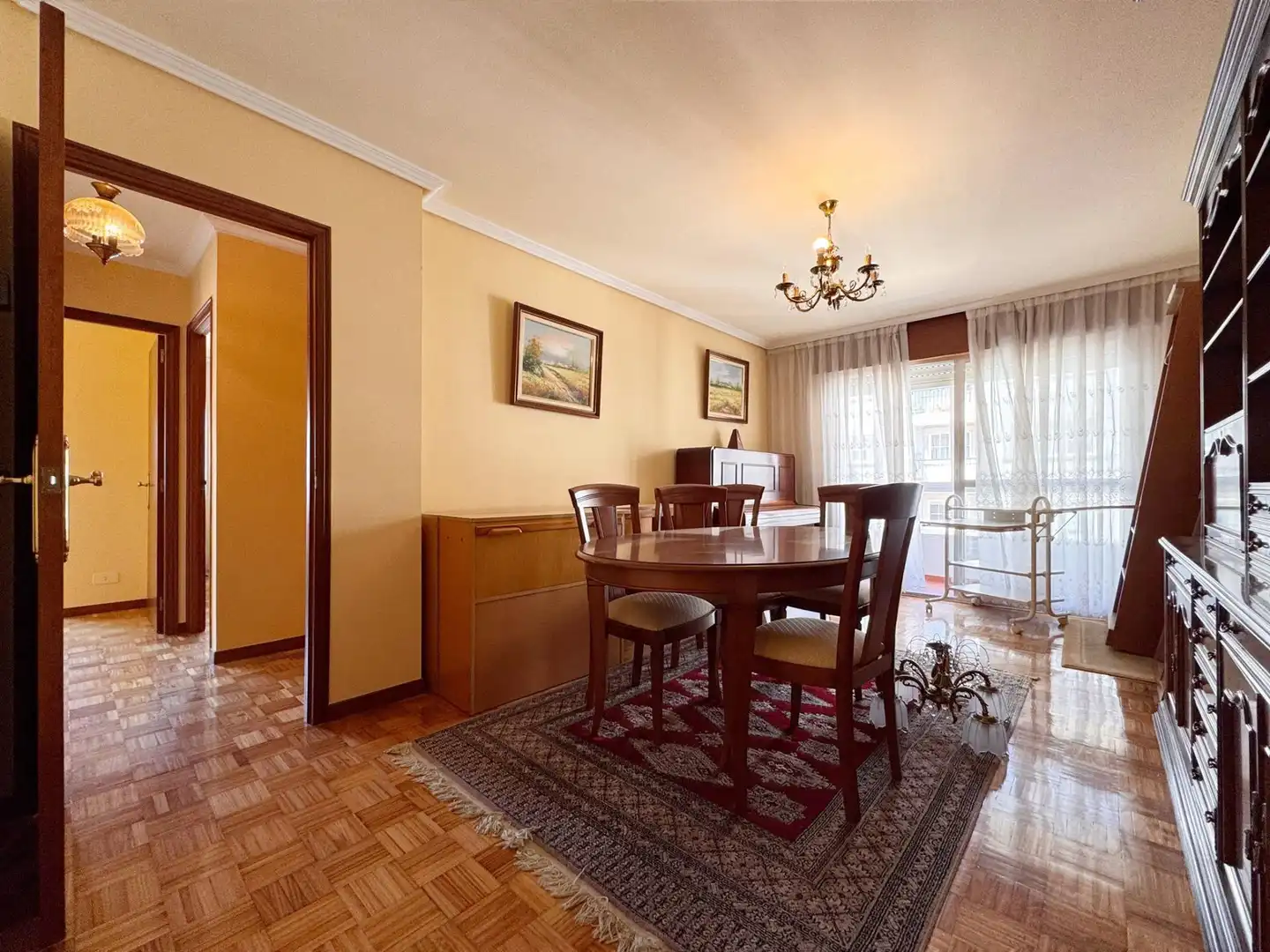 Dining room of Flat for sale in Pontevedra Capital   with Heating