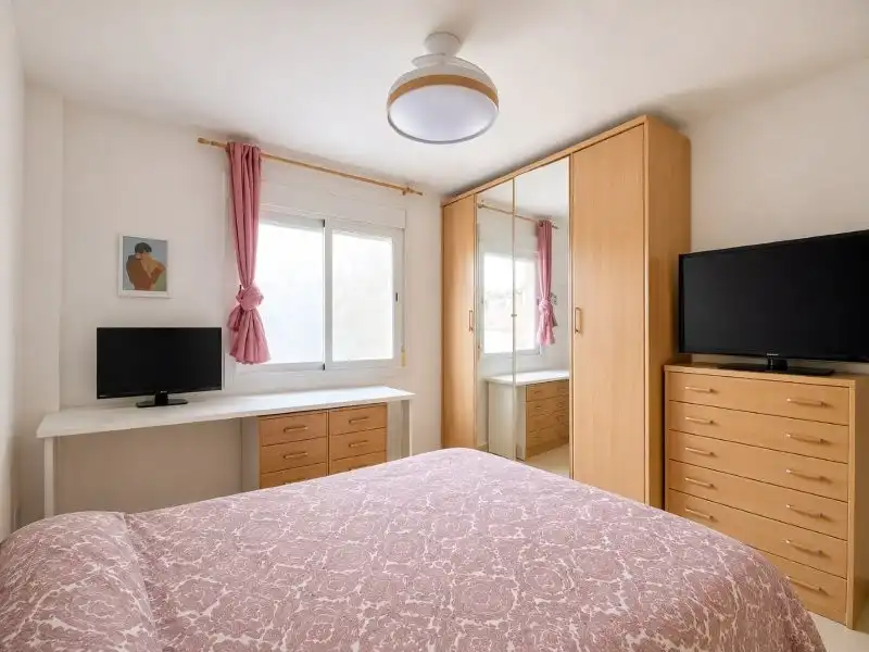 Bedroom of Flat for sale in Málaga  with Air Conditioner and Heating