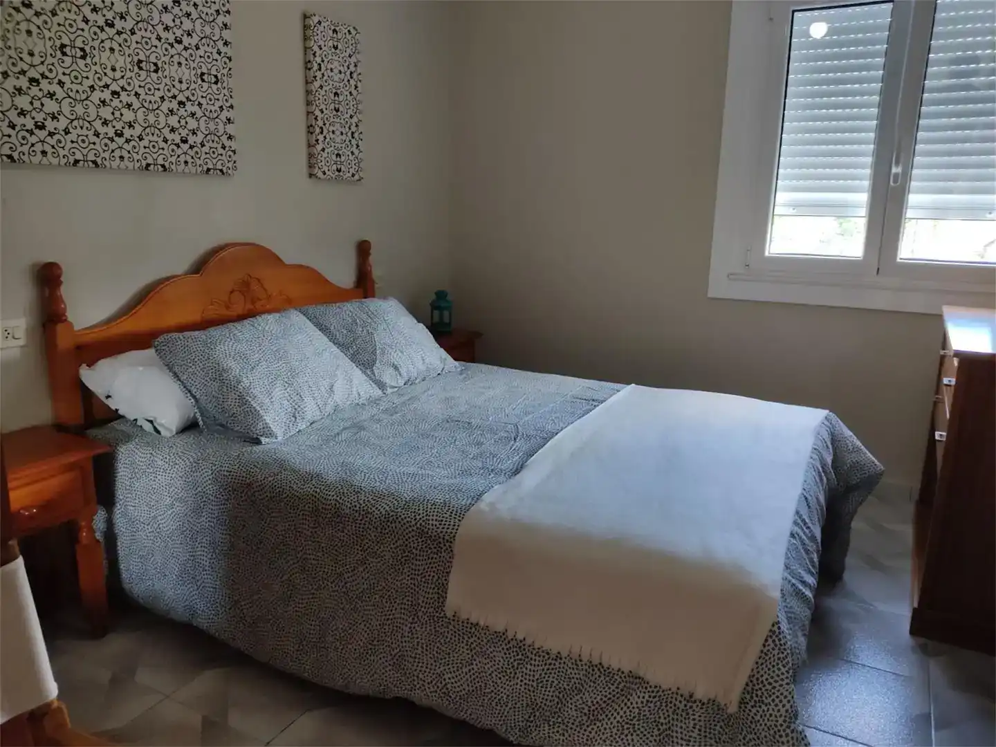 Schlafzimmer von Wohnung zur Miete in Valga mit Möbliert, Ofen und Waschmaschine
