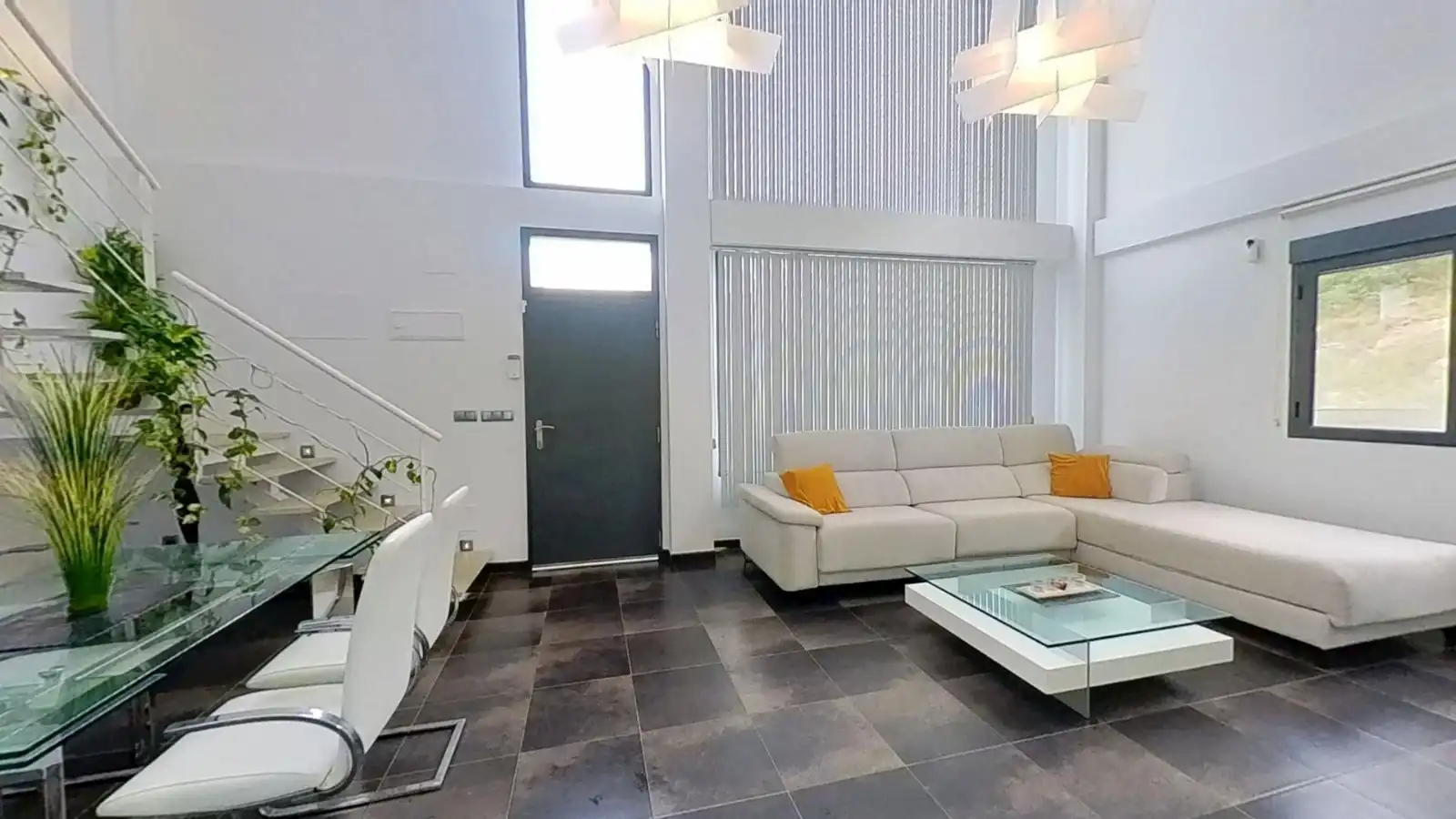 Wohnzimmer von Haus oder Chalet zum Verkauf in Cullera mit Klimaanlage, Heizung und Terrasse
