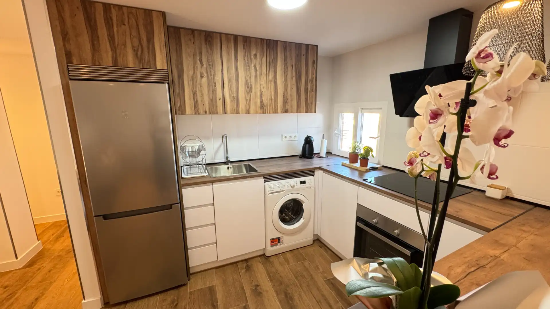 Küche von Wohnung zur Miete in Motril mit Klimaanlage, Parkett und Terrasse