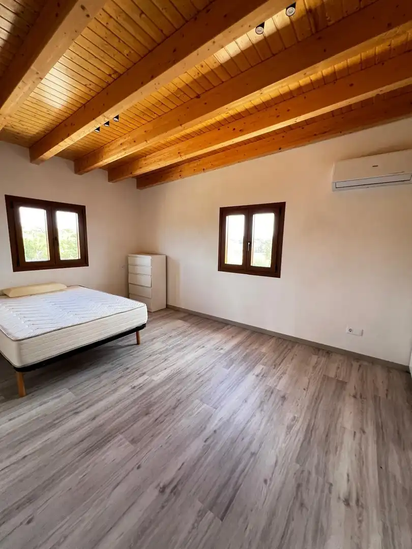 Habitación de Finca rústica de alquiler en Santanyí con Aire acondicionado, Calefacción y Terraza