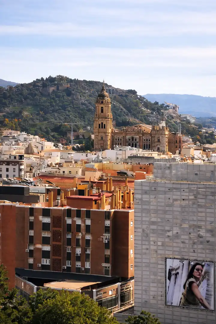 Exterior view of Flat for sale in Málaga  with Air Conditioner