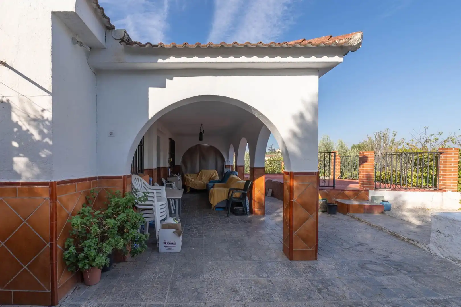 Terrasse von Country house zum Verkauf in Las Gabias mit Privatgarten, Terrasse und Abstellraum