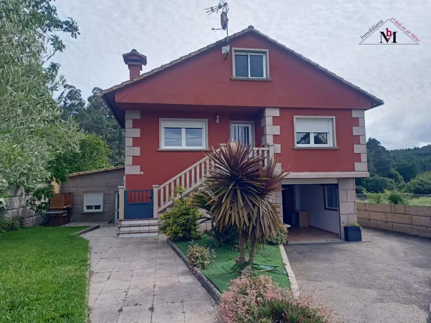 Vista exterior de Casa o chalet en venta en Tomiño con Amueblado