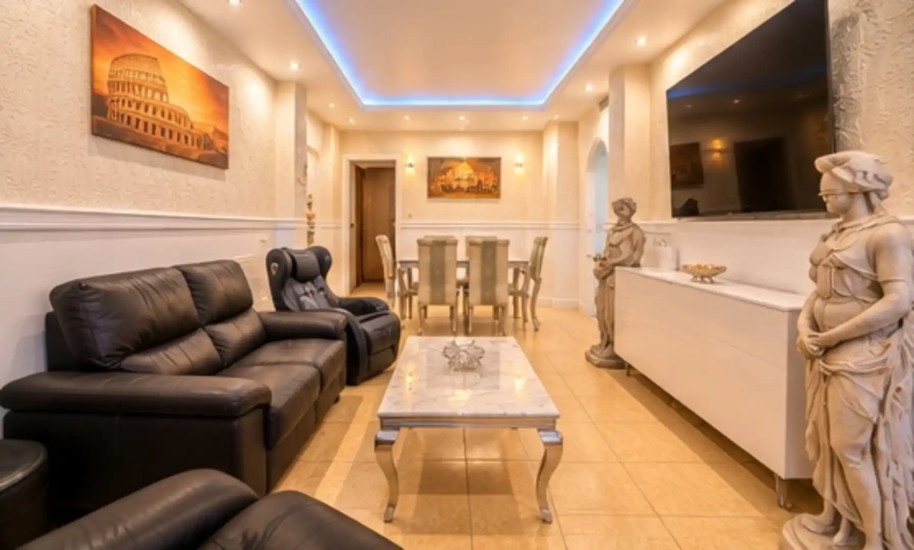 Sala d'estar de Apartament en venda en Barriada Río San Pedro