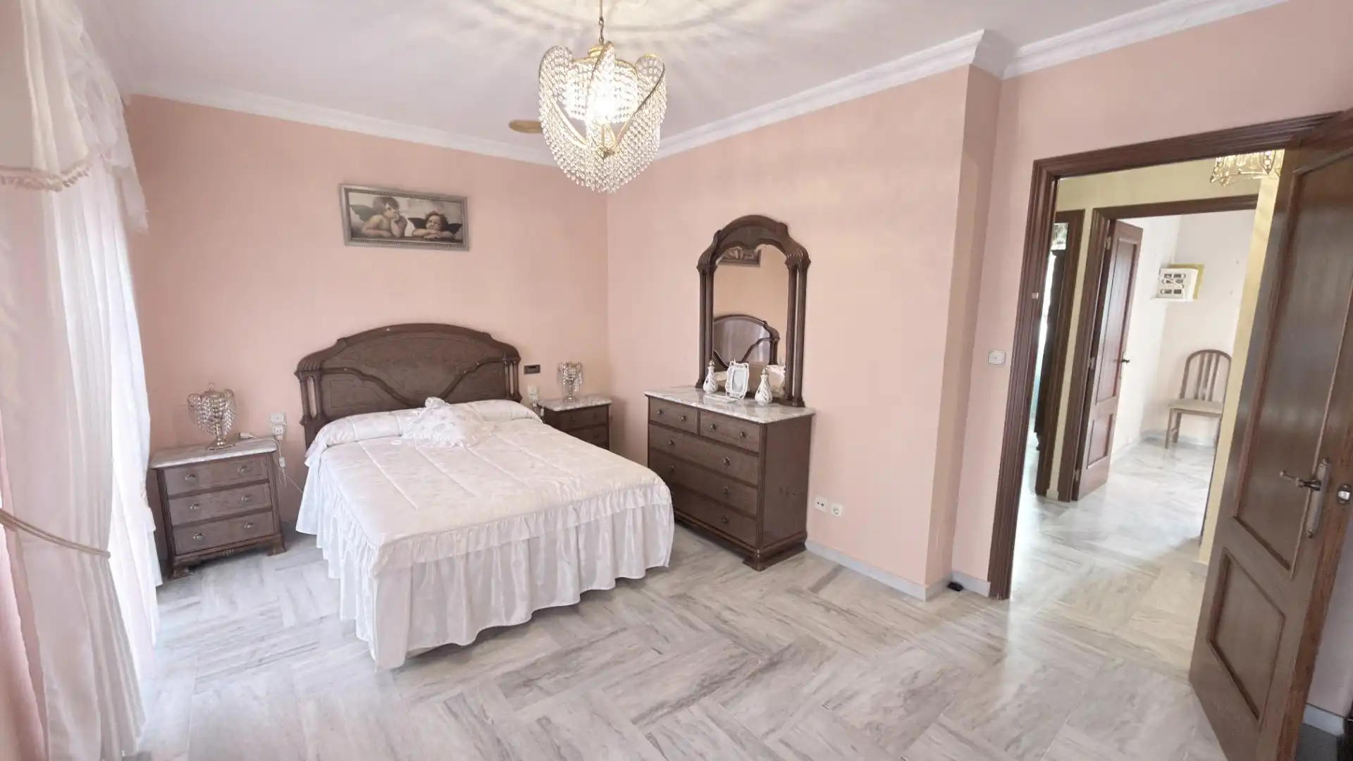 Habitación de Casa adosada en venta en Moguer con Terraza