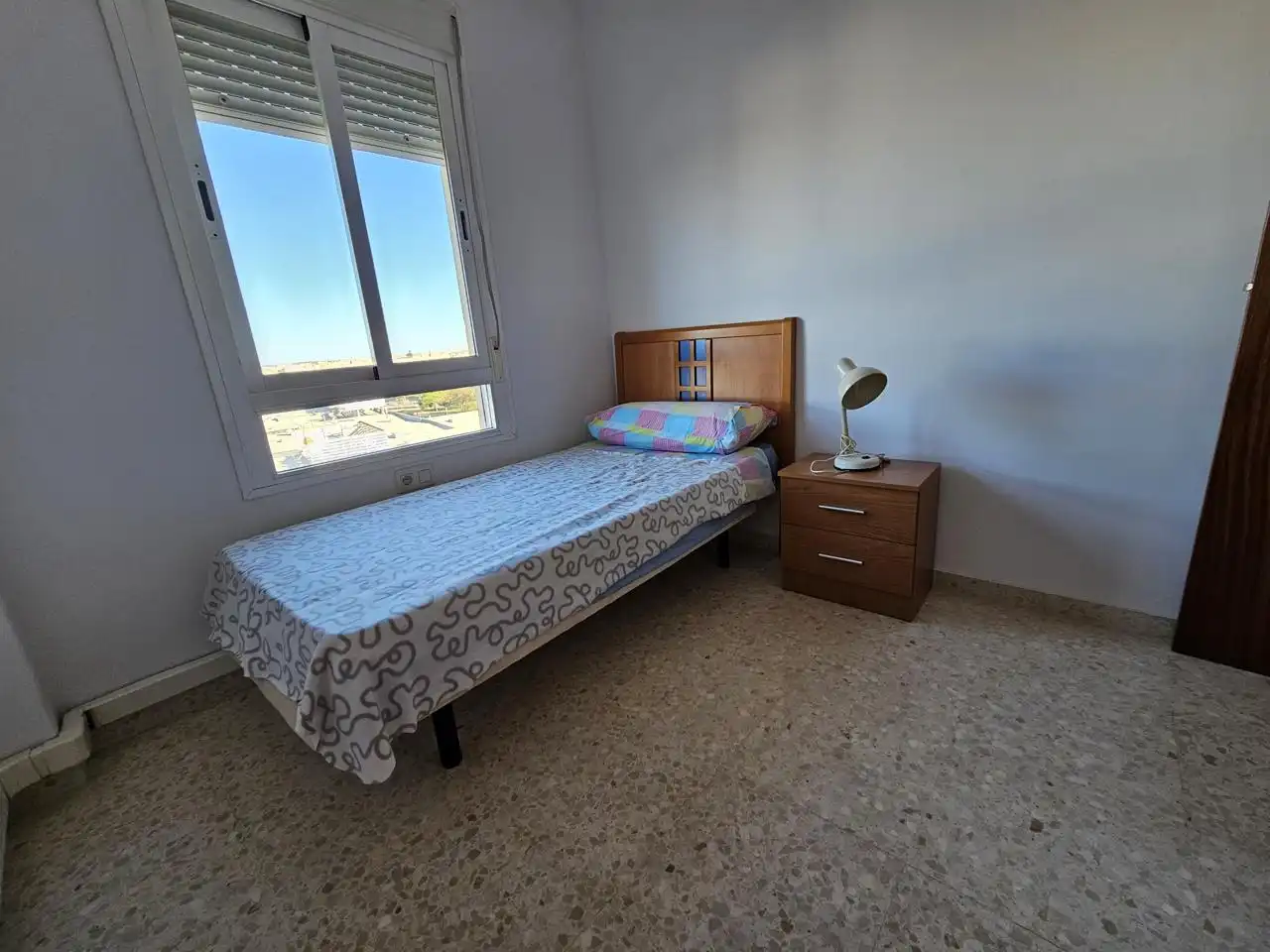 Bedroom of Flat for rent in Jerez de la Frontera  with Air Conditioner, Terrace and Furnished