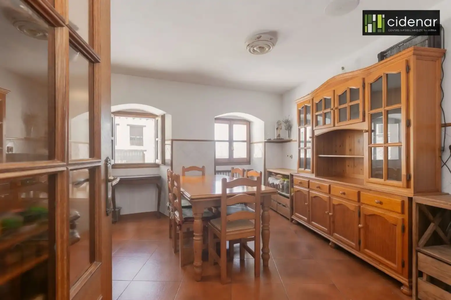 Cocina de Casa adosada en venta en Valle de Yerri / Deierri con Calefacción, Jardín privado y Parquet