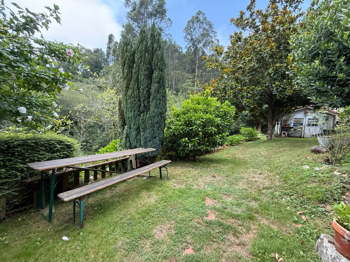 Terrassa de Casa o xalet en venda en Ribadesella amb Calefacció, Jardí privat i Parquet