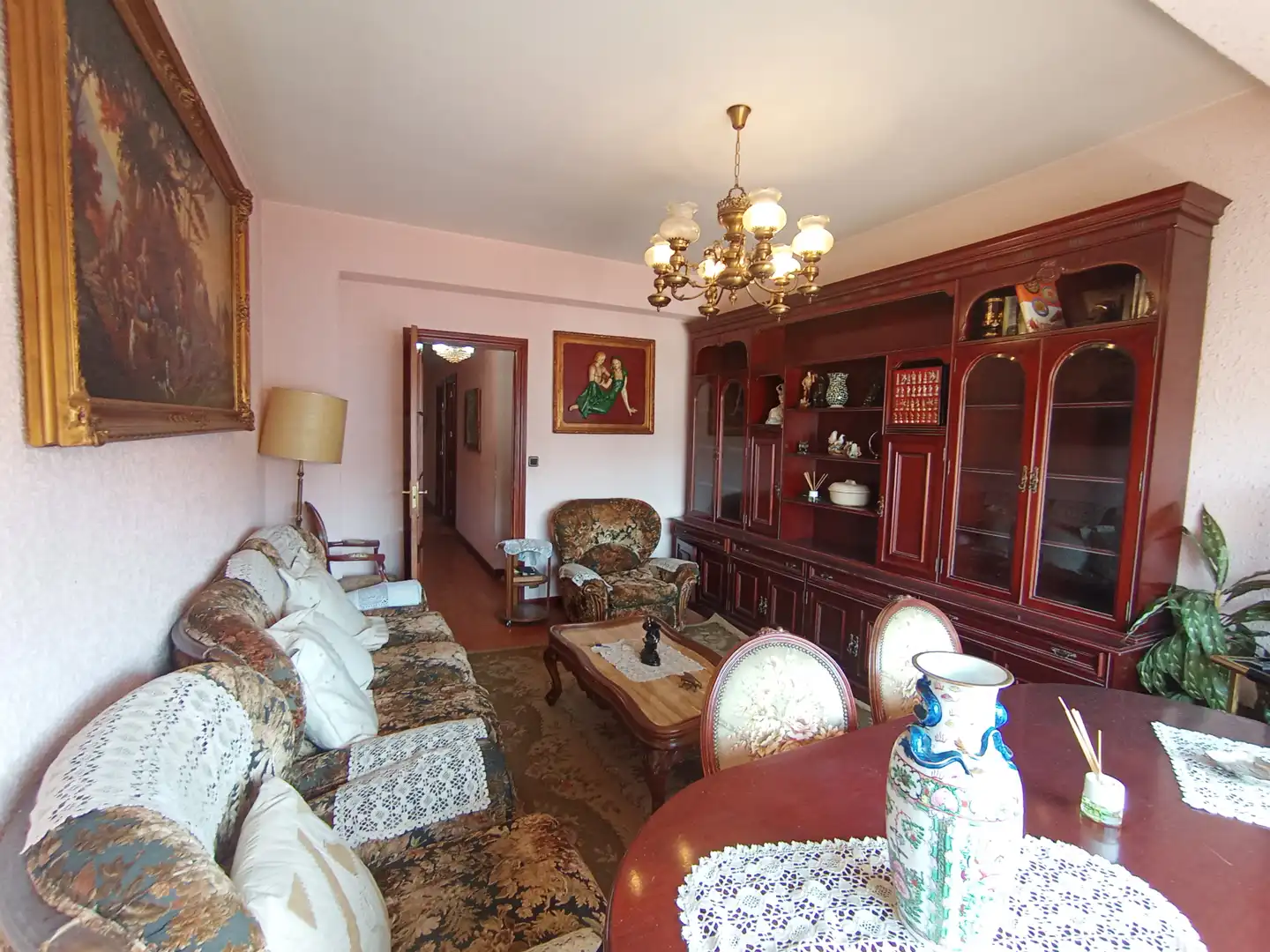 Sala de estar de Piso en venta en  Logroño con Calefacción, Trastero y Amueblado