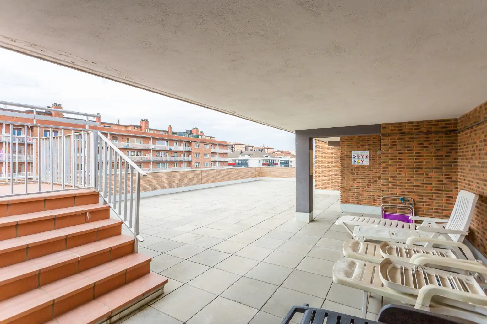 Terraza de Piso de alquiler en  Pamplona / Iruña con Aire acondicionado, Calefacción y Terraza