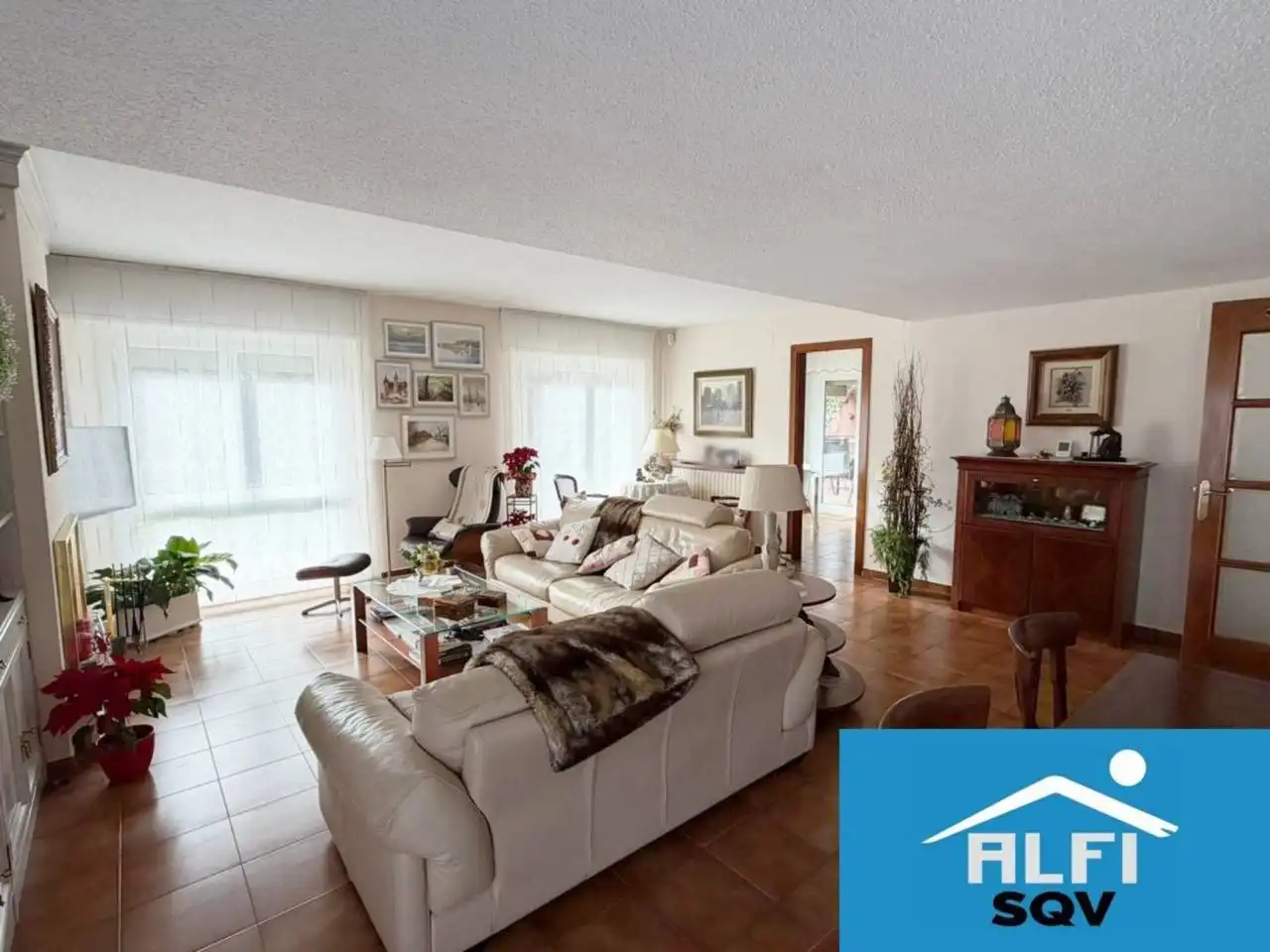 Living room of Houses for sale in Sant Quirze del Vallès  with Air Conditioner, Heating and Private garden