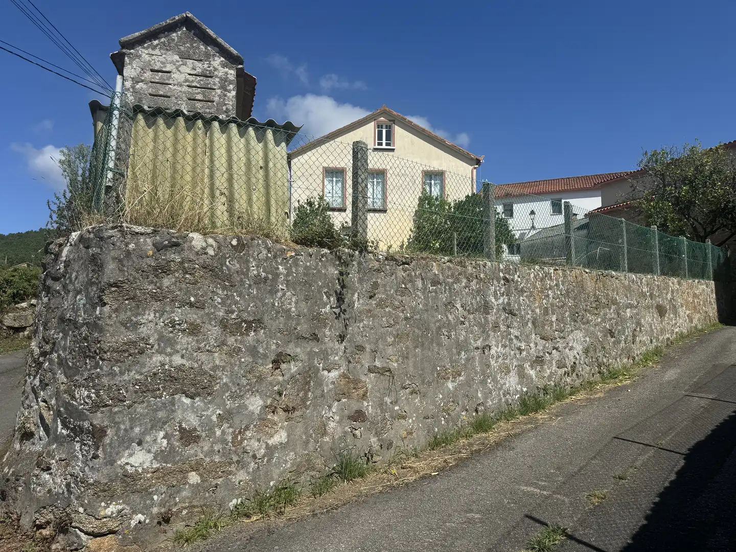 Vista exterior de Finca rústica en venda en Muros amb Jardí privat, Terrassa i Balcó