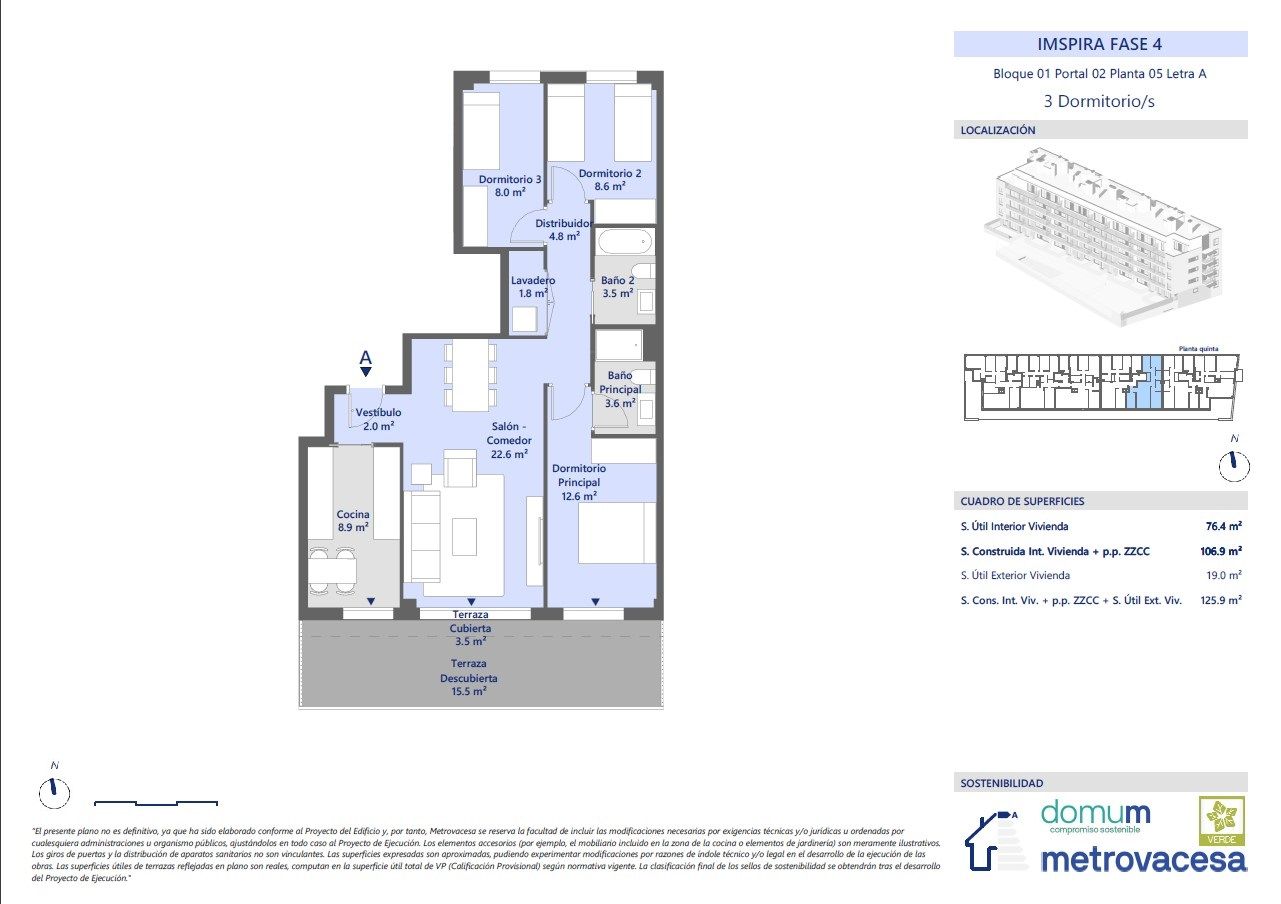 Ático en venta en c/Carrasco i Formiguera, 8, La Bordeta