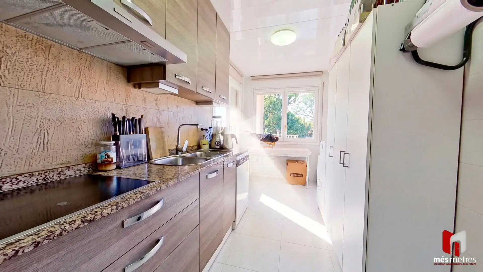 Cocina de Casa o chalet en venta en Teià con Calefacción, Jardín privado y Trastero