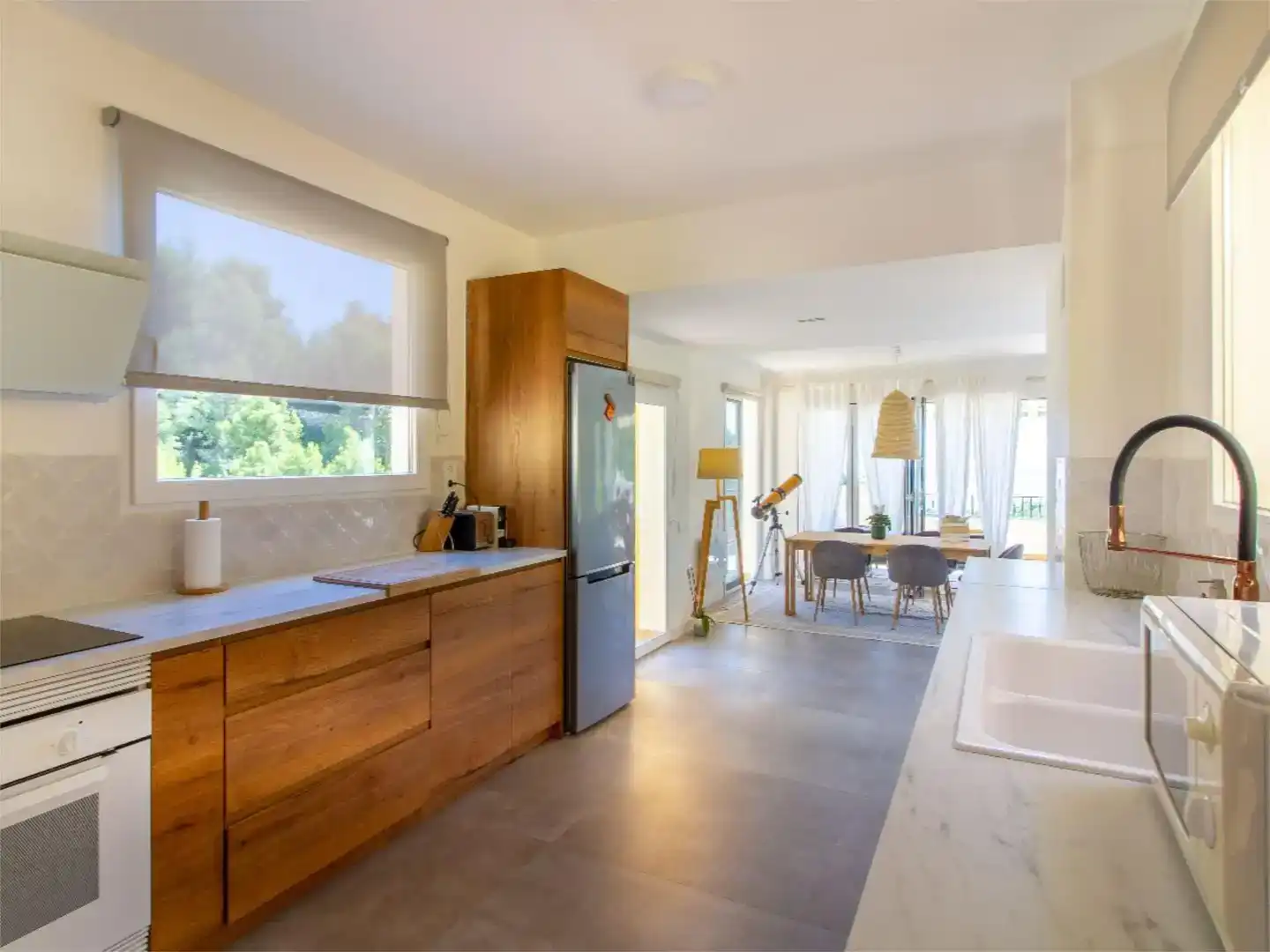 Küche von Wohnung zur Miete in Altea mit Klimaanlage, Schwimmbad und Balkon