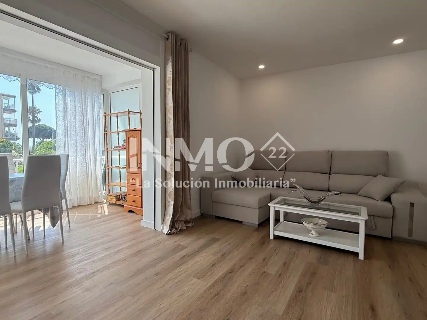 Sala de estar de Apartamento en venta en Cambrils con Aire acondicionado, Parquet y Terraza