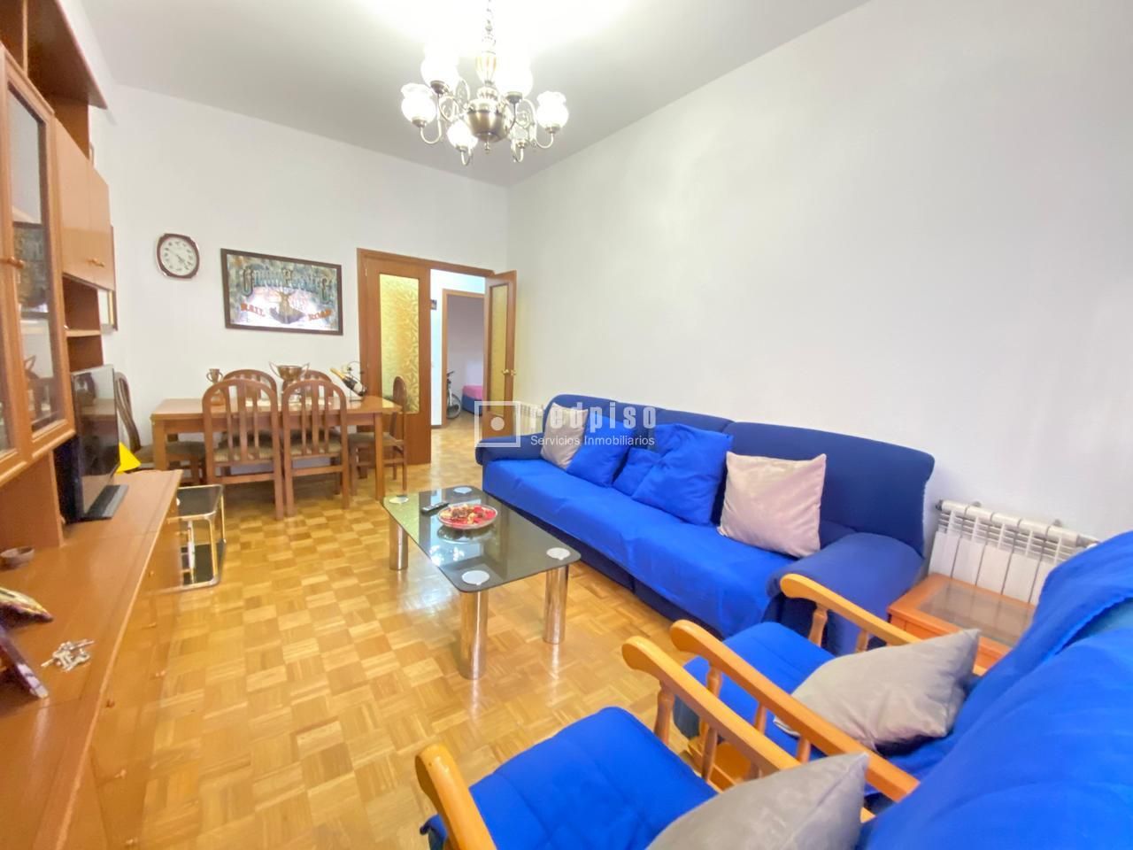 Living room of Flat for sale in Loeches  with Heating, Parquet flooring and Terrace