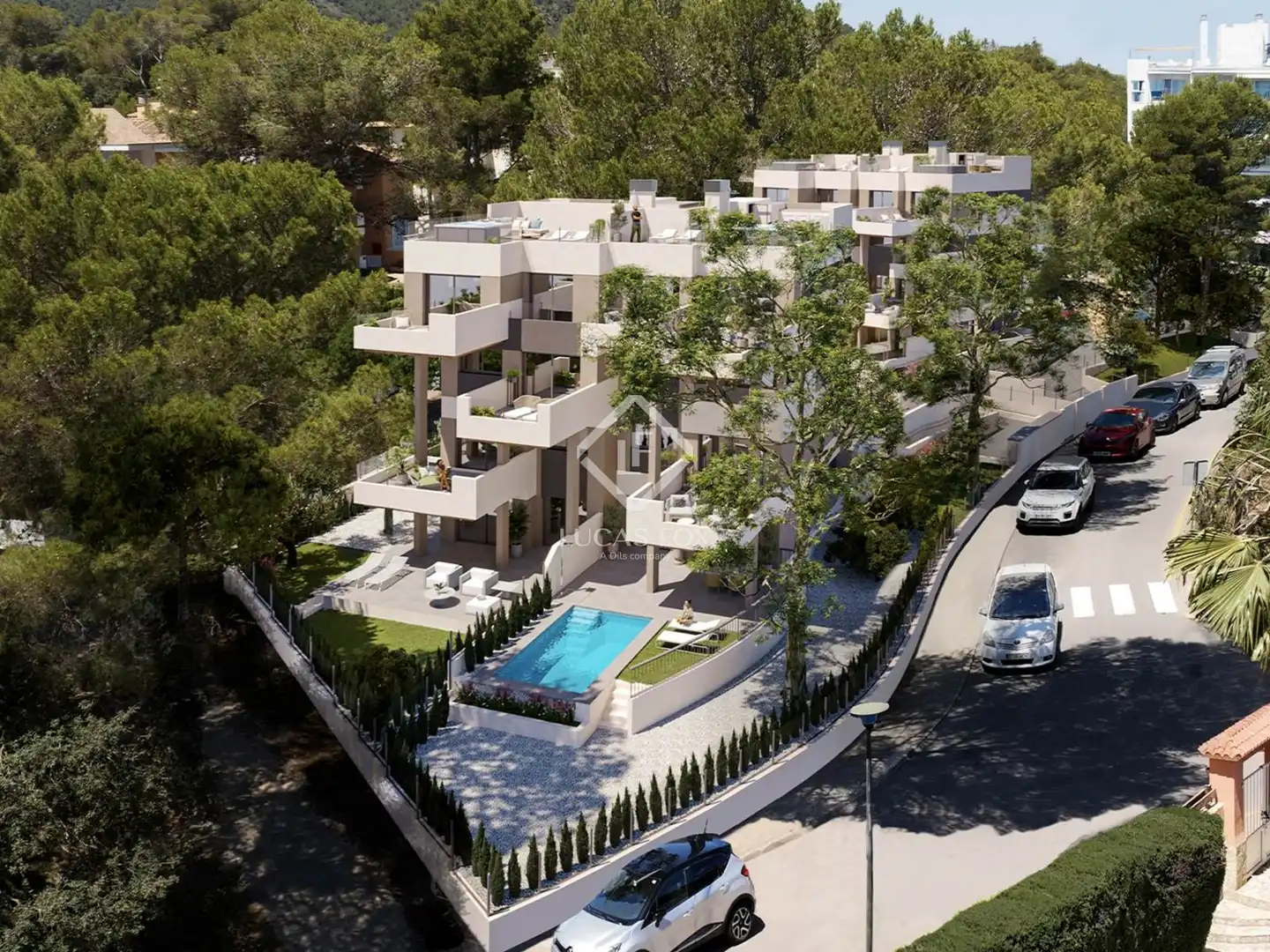 Vista exterior de Piso en venta en Capdepera con Aire acondicionado, Calefacción y Terraza