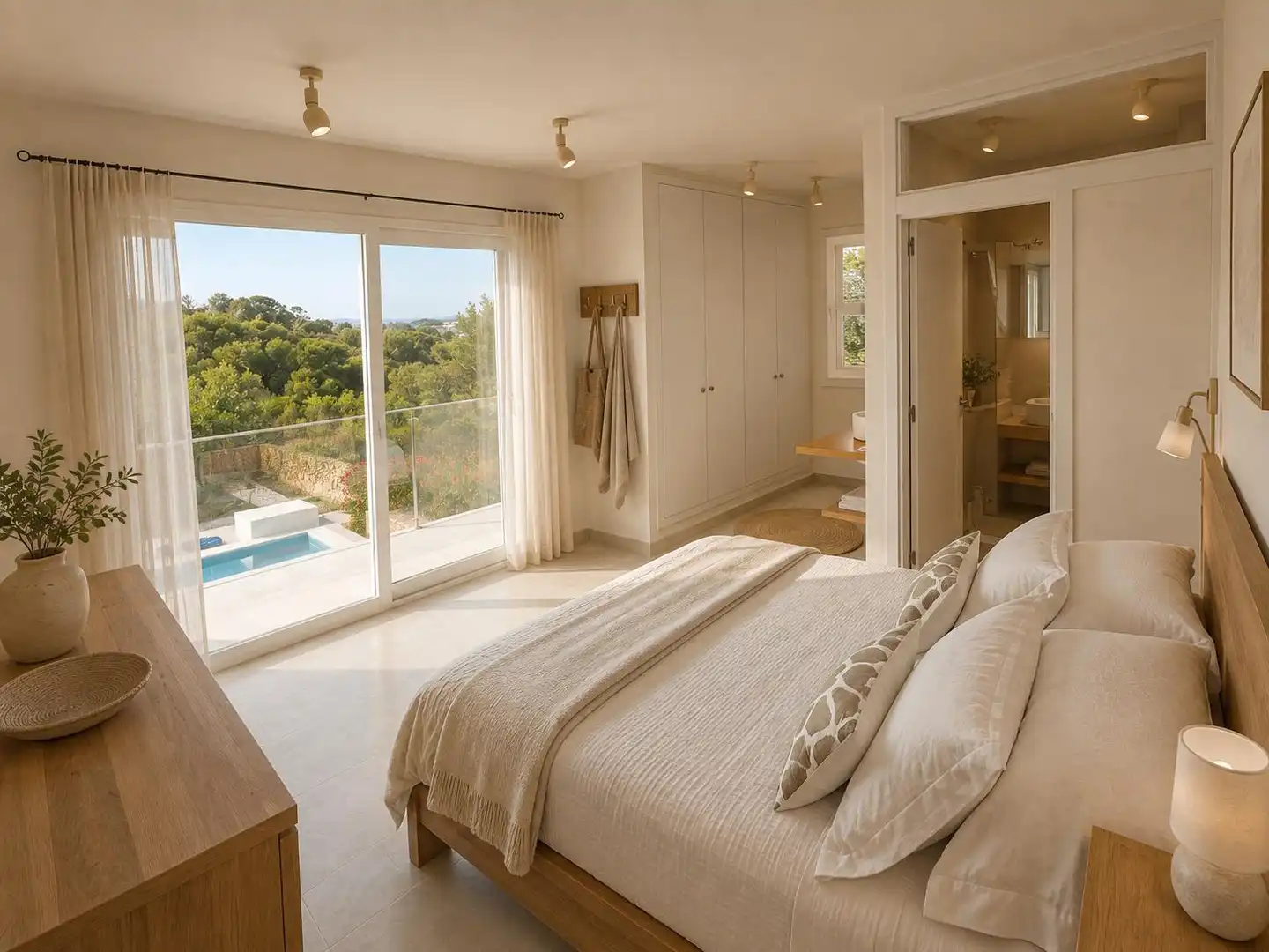 Habitación de Casa o chalet en venta en Es Mercadal con Jardín privado, Parquet y Terraza