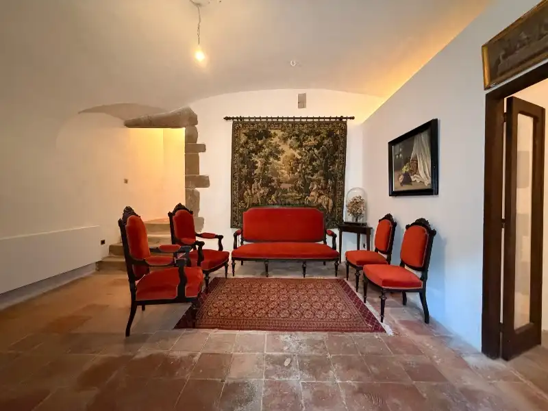 Sala de estar de Casa o chalet en venta en Rupià con Aire acondicionado, Calefacción y Terraza