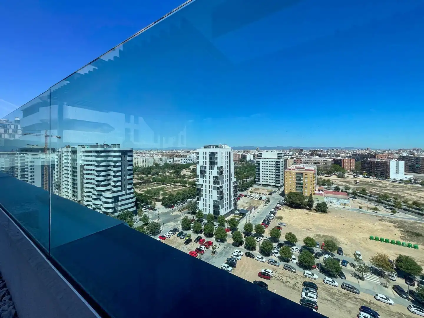 Exterior view of Flat for sale in Valencia  with Air Conditioner, Heating and Private garden
