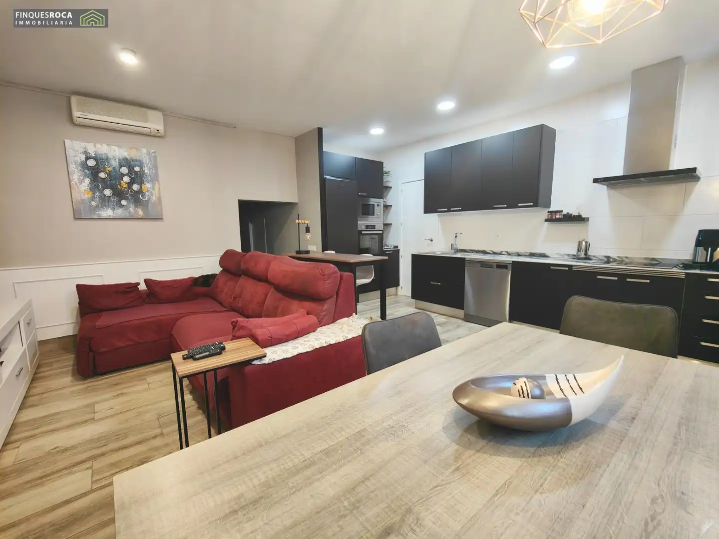 Sala de estar de Casa o chalet en venta en La Ràpita con Aire acondicionado y Terraza