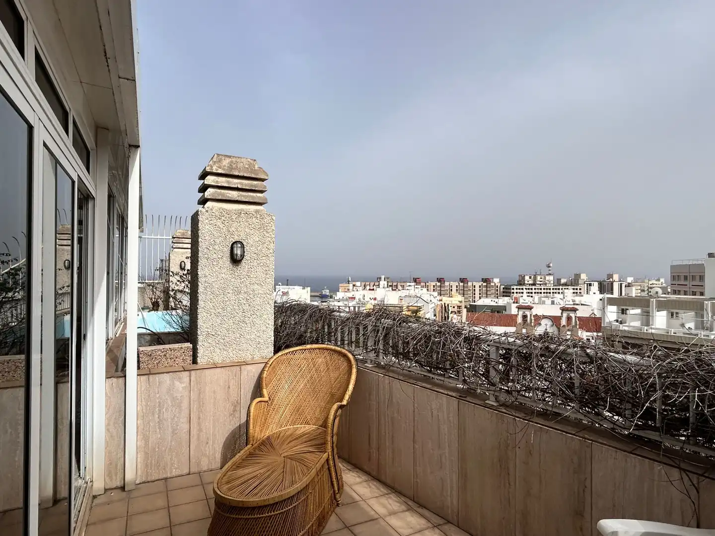 Terrasse von Dachboden zum Verkauf in Santa Cruz de Tenerife mit Privatgarten, Parkett und Schwimmbad