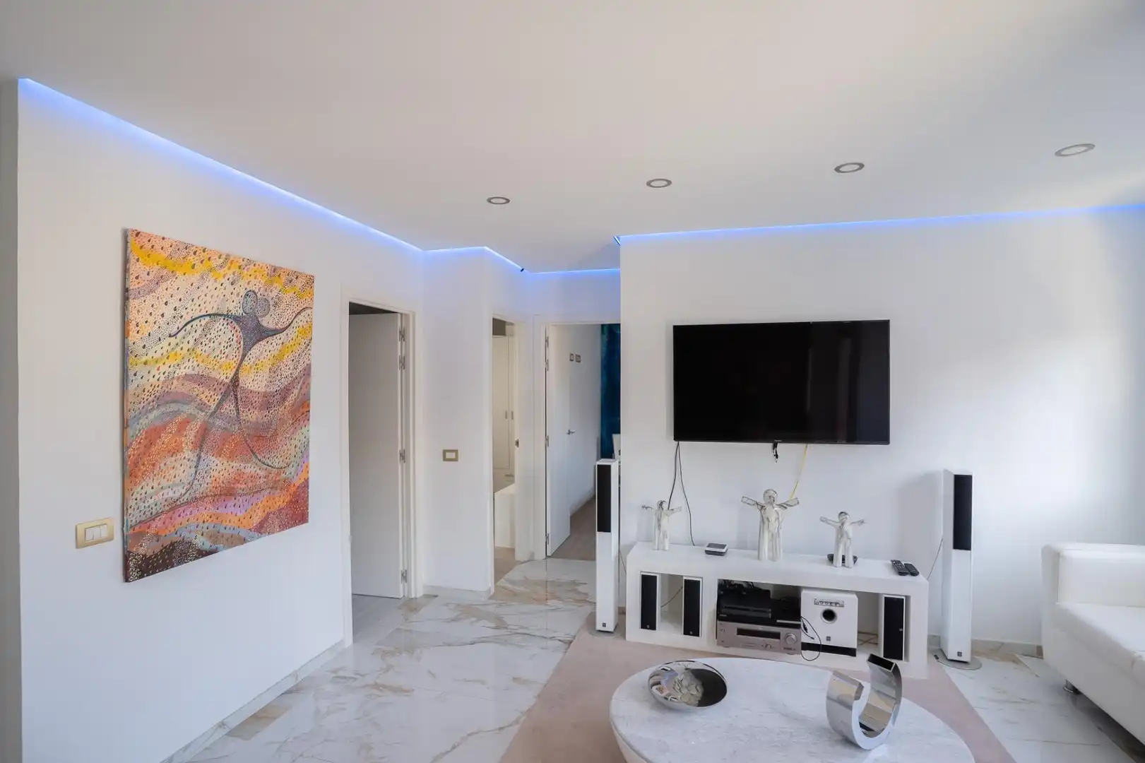 Sala d'estar de Àtic en venda en Santa Cruz de Tenerife amb Terrassa, Moblat i Balcó
