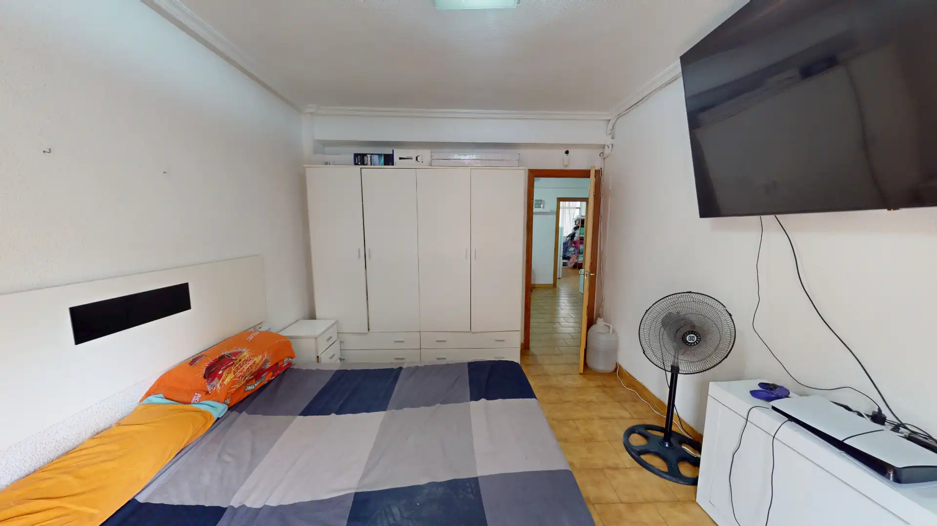 Bedroom of Flat for sale in Elche / Elx  with Air Conditioner, Furnished and Oven