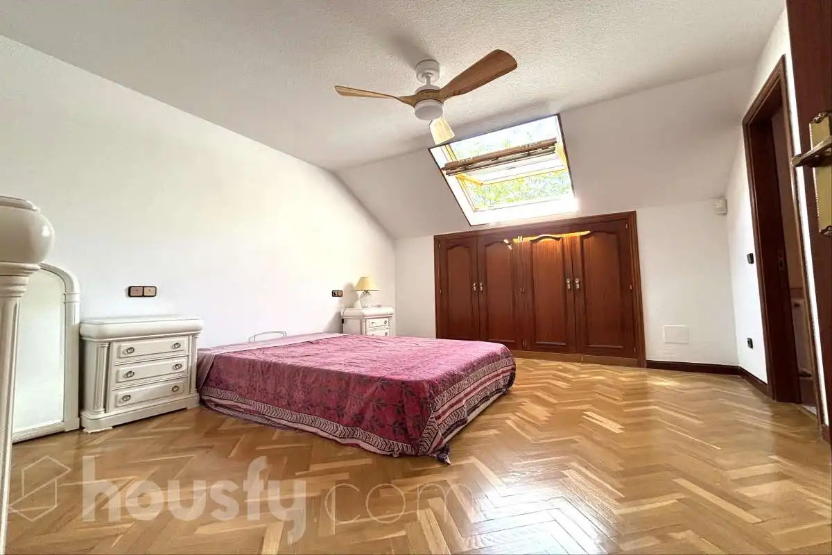 Habitación de Casa o chalet de alquiler en Madrid con Aire acondicionado, Calefacción y Jardín privado
