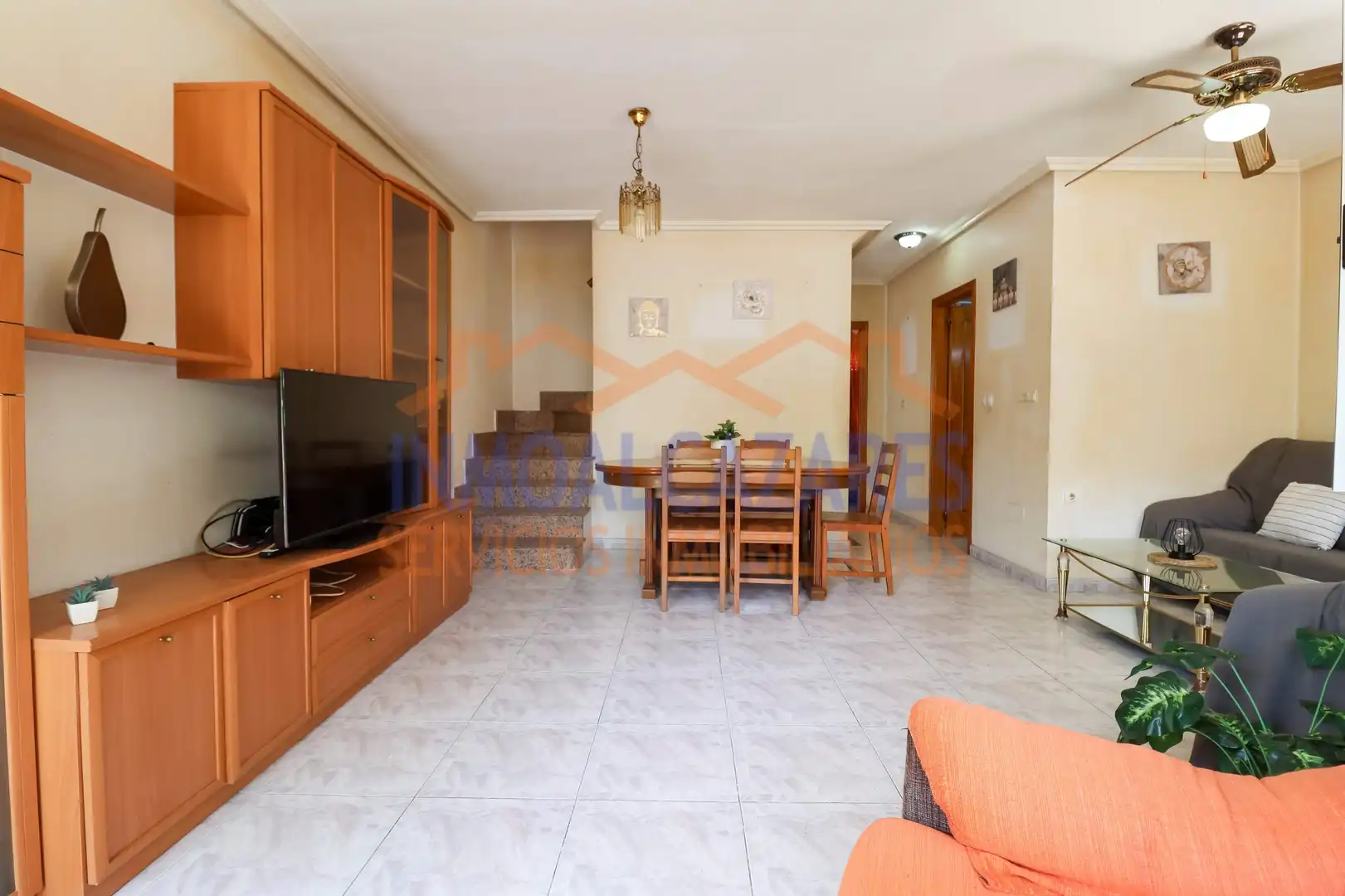 Living room of Houses for sale in Los Alcázares  with Private garden and Furnished