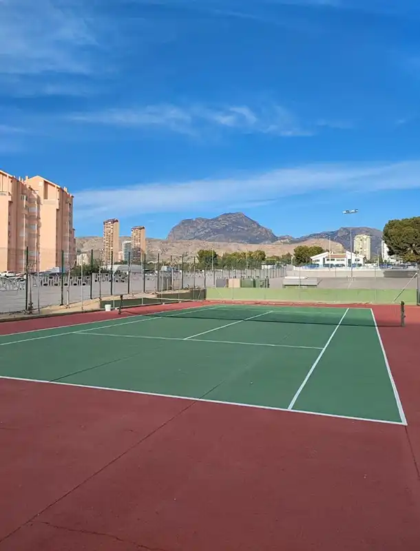 Vista exterior de Piso en venta en Benidorm con Aire acondicionado, Jardín privado y Terraza