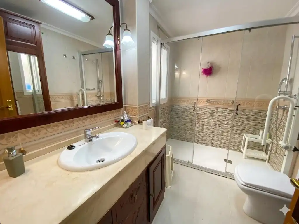 Bathroom of Detached homes for sale in Los Barrios  with Heating, Terrace and Storage room
