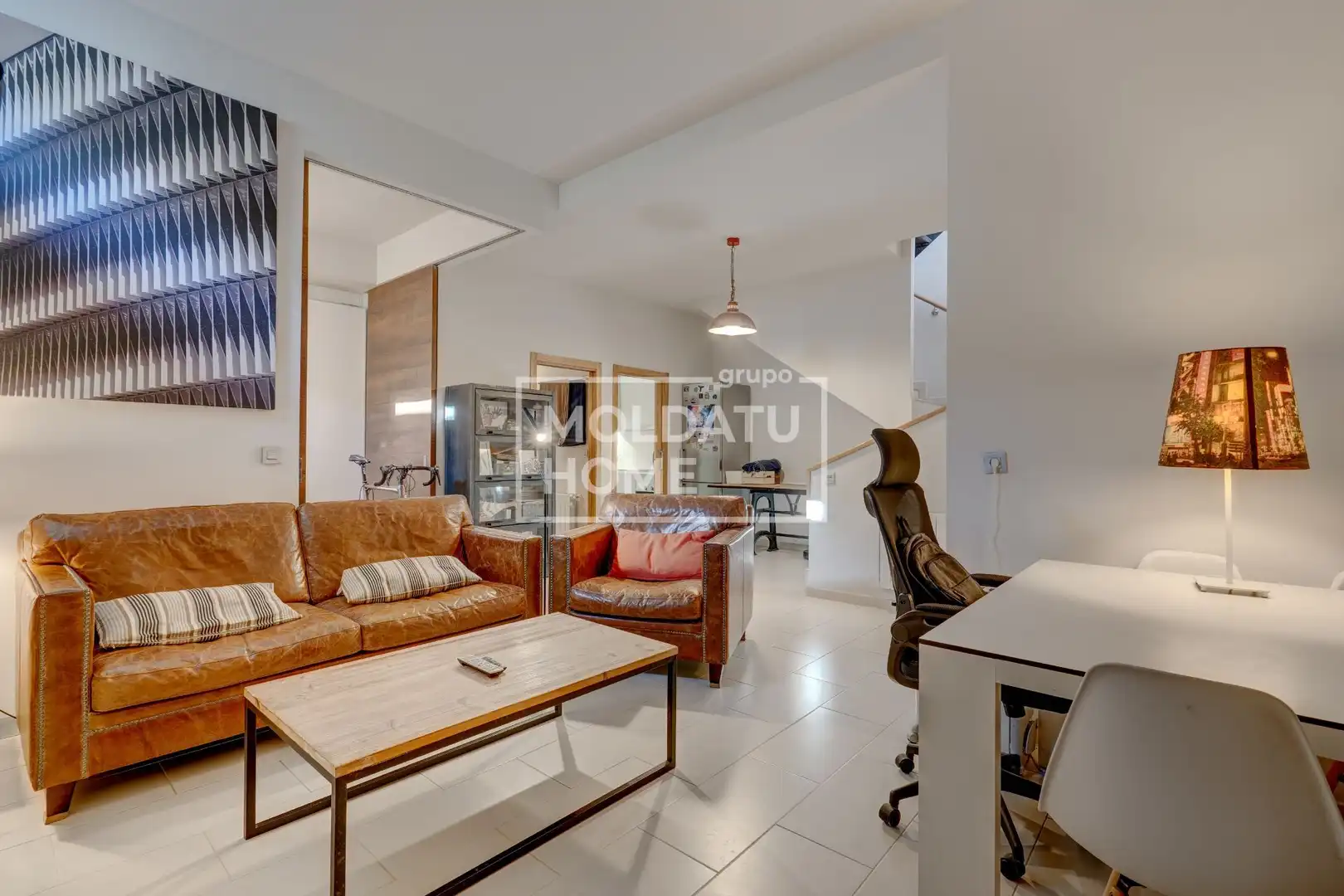 Sala d'estar de Dúplex en venda en Donostia - San Sebastián  amb Calefacció i Terrassa
