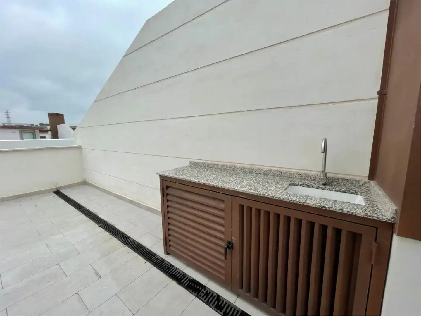 Terrassa de Casa adosada en venda en Tres Cantos amb Aire condicionat i Balcó